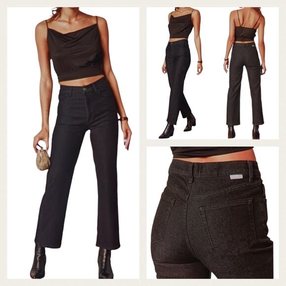 Boyish Mikey Jeans Black Beauty GUC $168 Size 24   J1371 - Picture 1 of 10